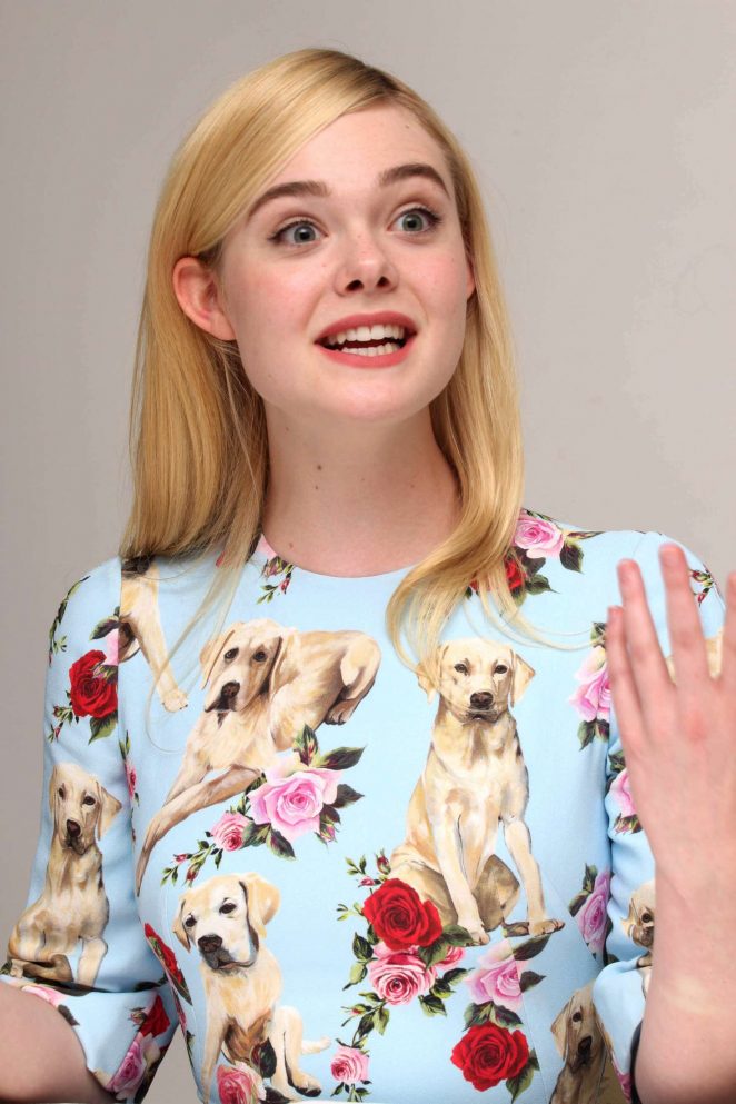 Elle Fanning - 'The Beguiled' Press Conference in Beverly Hills